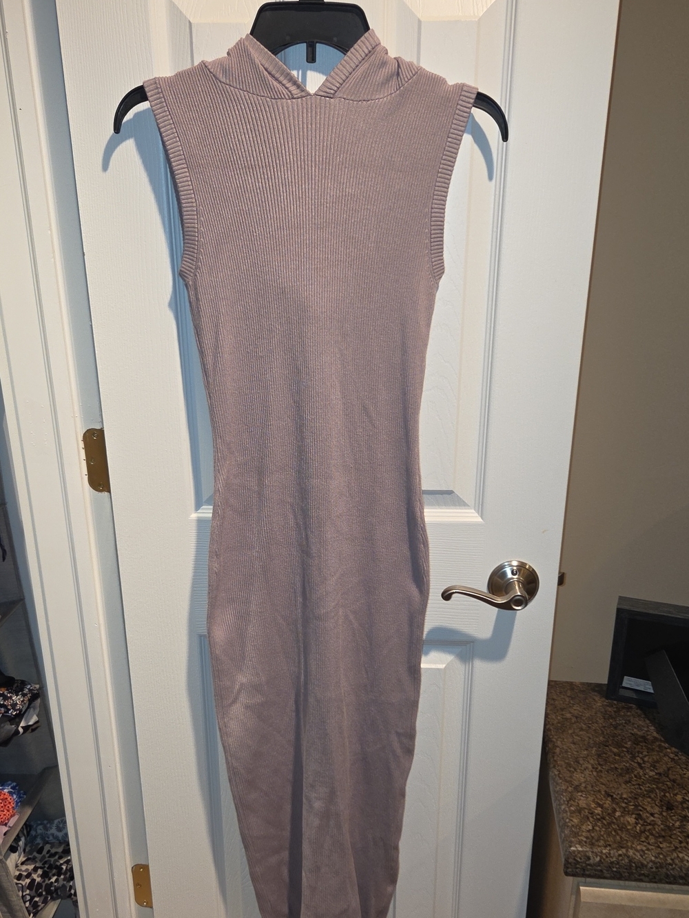 J for Justify Sleeveless Ribbed Sweater Maxi Dress